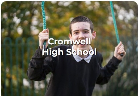 Cromwell High School pupils
